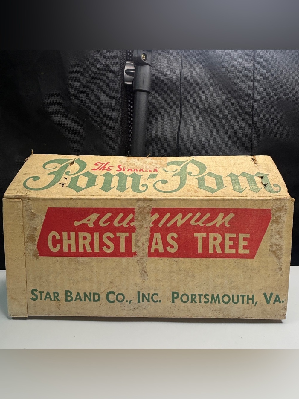 Sparkler POM POM Aluminum Tree Complete w/Instructions Vtg Christmas 2ft